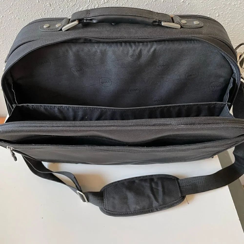 DELL Laptop Computer Nylon Briefcase EUC - Picture 4 of 8